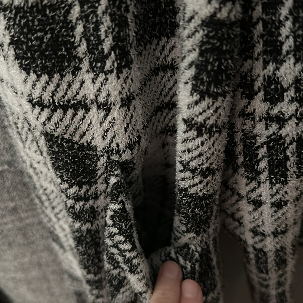 Express Plaid Long Blazer - Picture 5 of 8